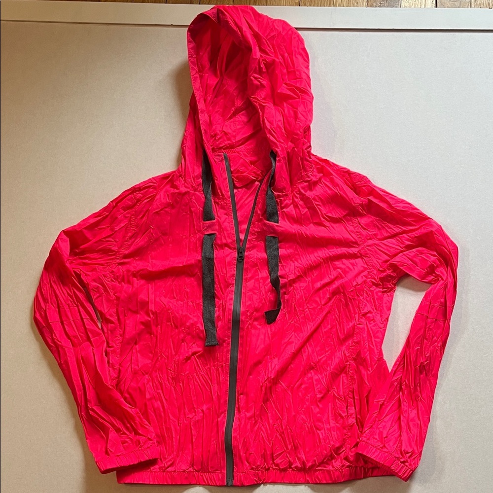 NWOT ZYIA Nylon Red Jacket size medium